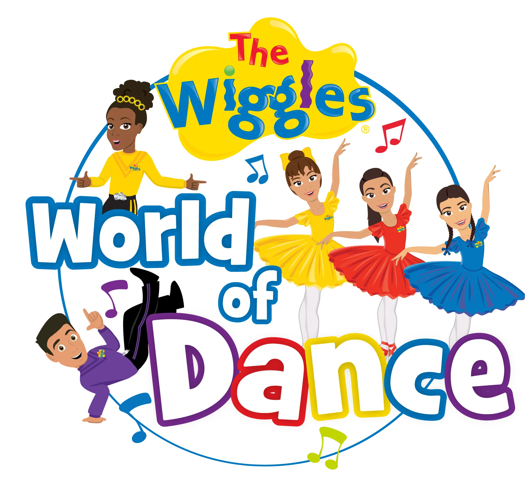 The Wiggles World of Dance partner logo